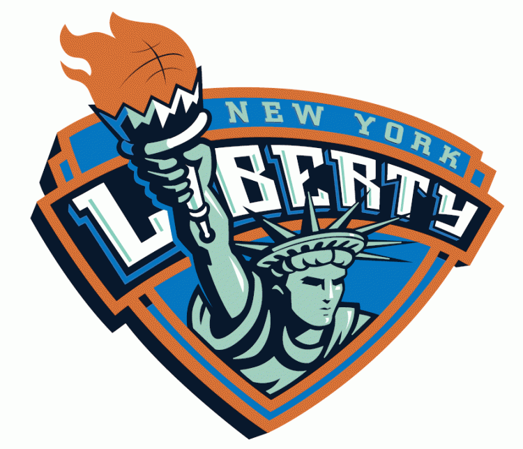 New York Liberty 1997-Pres Primary Logo iron on transfers for T-shirts